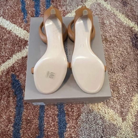 Gianvito Rossi Tan Leather Sandals - Picture 2 of 5
